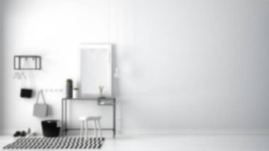 Arka plan dekorasyon, İskandinav giriş lobi hal bulanıklık