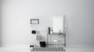 Arka plan dekorasyon, İskandinav giriş lobi hal bulanıklık