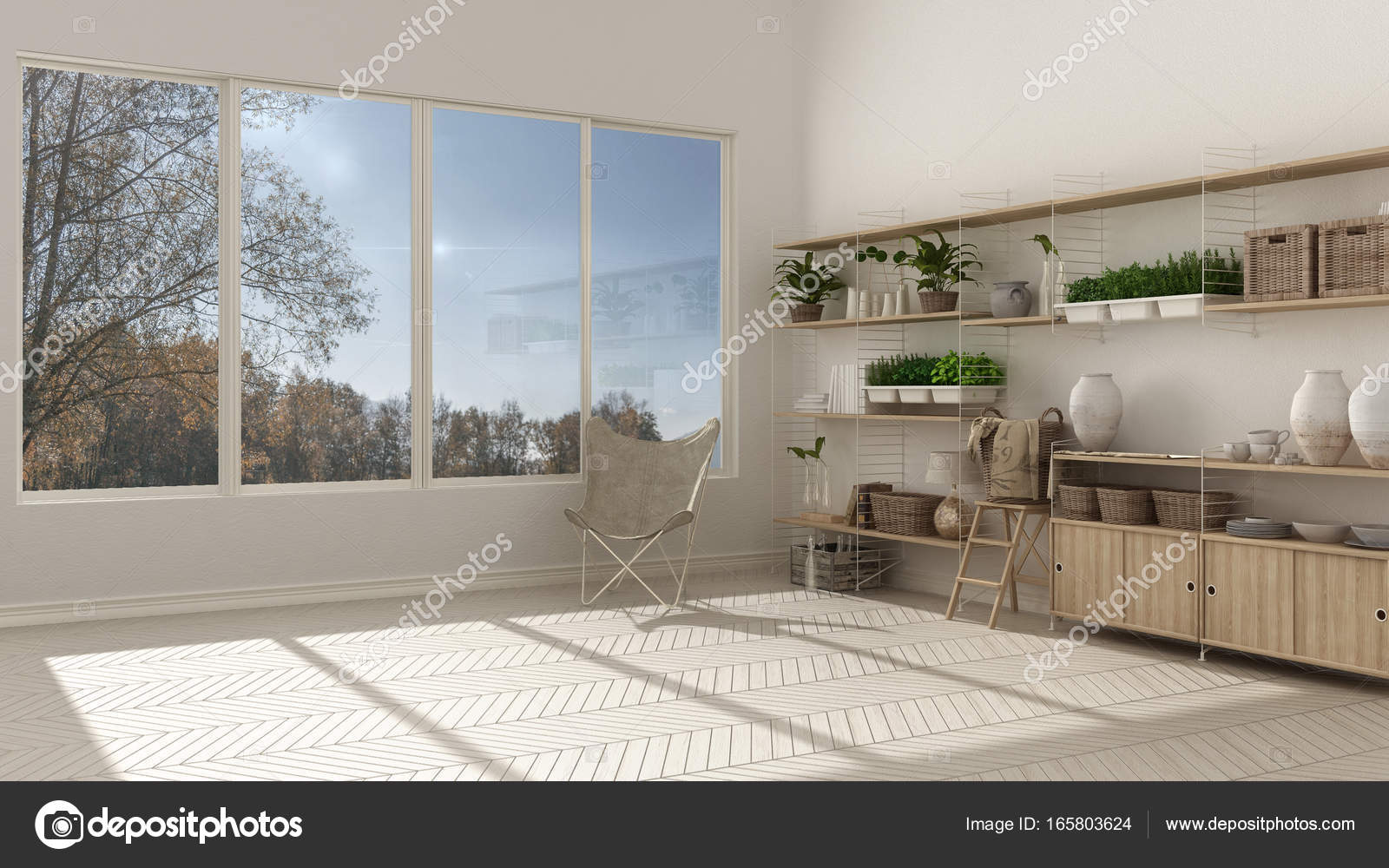 Eco White Interior Design With Wooden Bookshelf Diy Vertical Ga