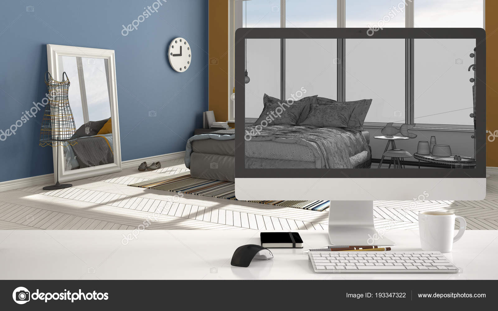 47+ Computer Im Schlafzimmer PNG - architektur-plangutachten06