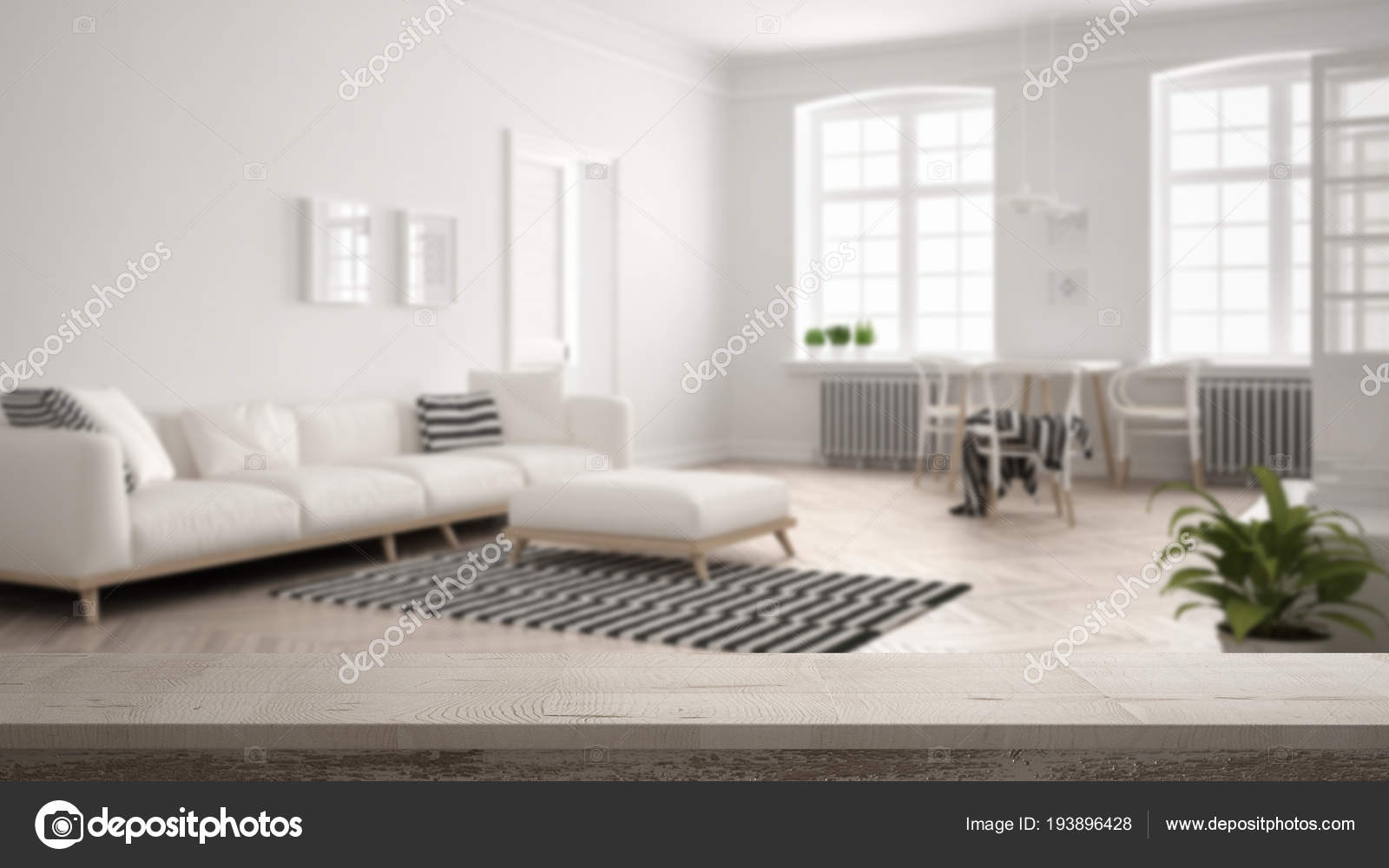 Wooden Vintage Table Top Or Shelf Closeup Zen Mood Over