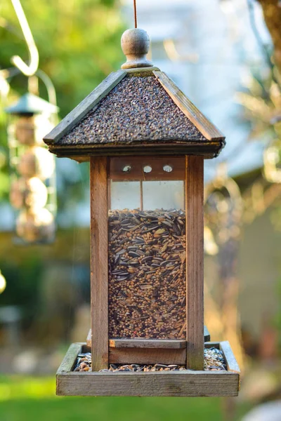 Casa de pássaros pendurada — Fotografia de Stock