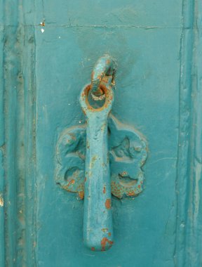 Eski nane kapı metalik kolu için knock