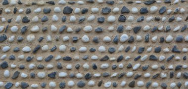 Taşlar ile dekore edilmiş arka plan duvar