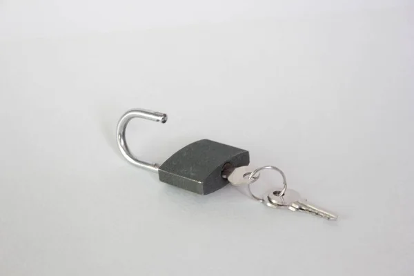 Small Padlock Keys — Stock Photo, Image