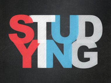 Eğitim kavramı: okul yönetimi arka plan üzerinde eğitim