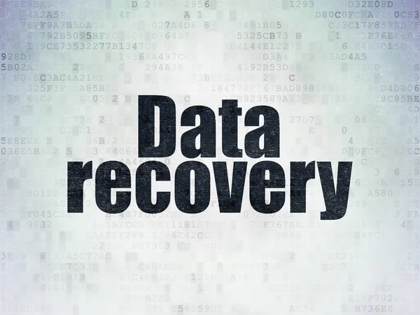 Data concept: Data Recovery on Digital Data Paper background — Stock Photo, Image