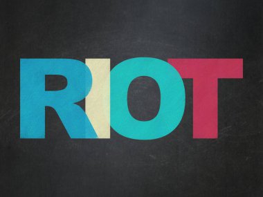 Siyasi kavram: isyan okul yönetimi arka plan üzerinde