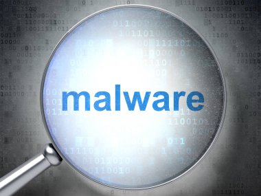 Güvenlik kavramı: Malware ile optik cam