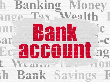 Para kavramı: duvar arka plan banka hesabı