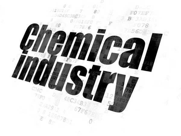 Manufacuring concept: Chemical Industry on Digital background — Stock Photo, Image