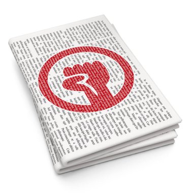 Siyasi kavram: gazete özgeçmişlerine Ayaklanması