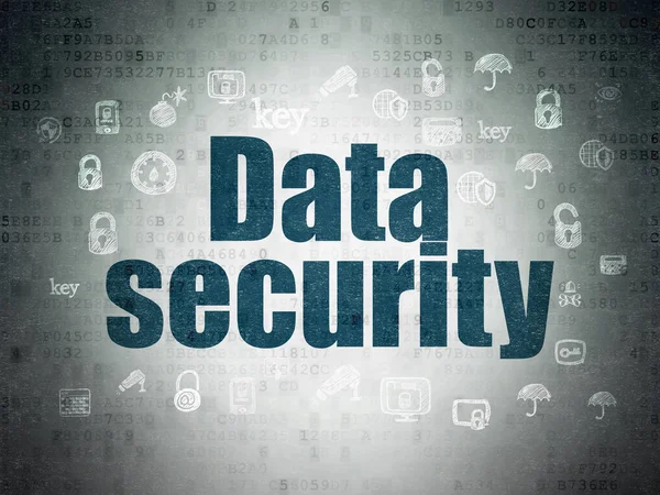 Safety concept: Data Security on Digital Data Paper background — Stock Photo, Image