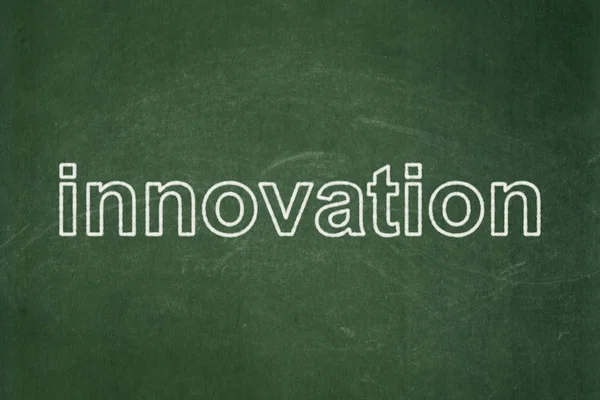 Business concept: Innovation on chalkboard background — Stock Photo, Image