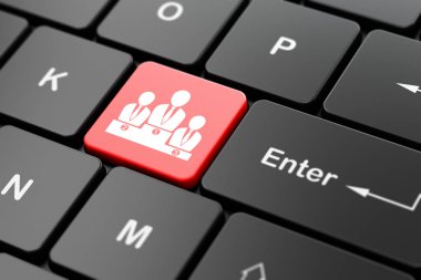 Hukuk kavramı: bilgisayar klavye arka plan iş takım