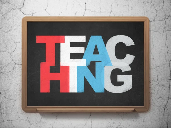 Eğitim kavramı: okul yönetimi arka plan üzerinde öğretim