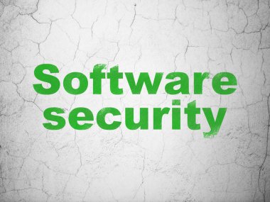 Gizlilik kavramı: yazılım güvenlik duvarı zemin üzerine
