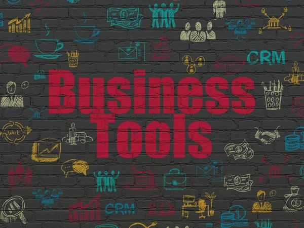 Üzleti koncepció: üzleti eszközök a háttér — Stock Fotó