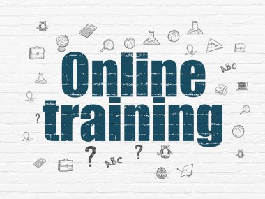 Çalışma konsepti: Duvarda Çevrimiçi Eğitim