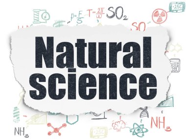 Bilim kavramı: Tarih Torn kağıt arka plan Doğa Bilimleri