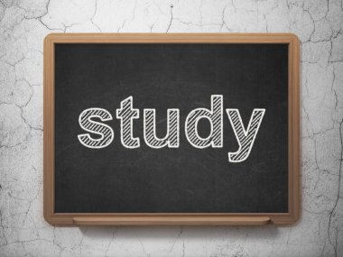 Kavram öğrenme: Kara tahta arka plan üzerinde çalışma