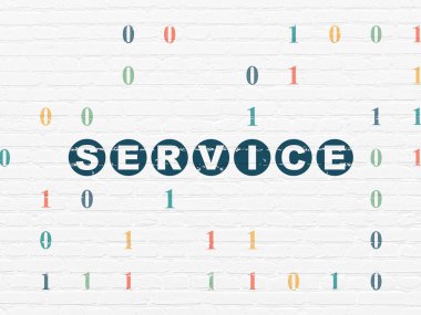 Ekonomi kavramı: duvar arka plan hizmeti