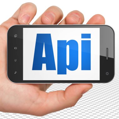 Yazılım kavramı: el Smartphone ile API'ndeki Holding