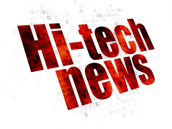News concept: Hi-tech News on Digital background