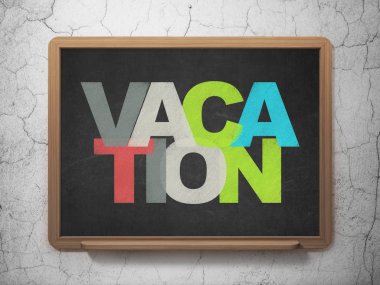 Turizm kavramı: okul yönetimi arka plan tatil