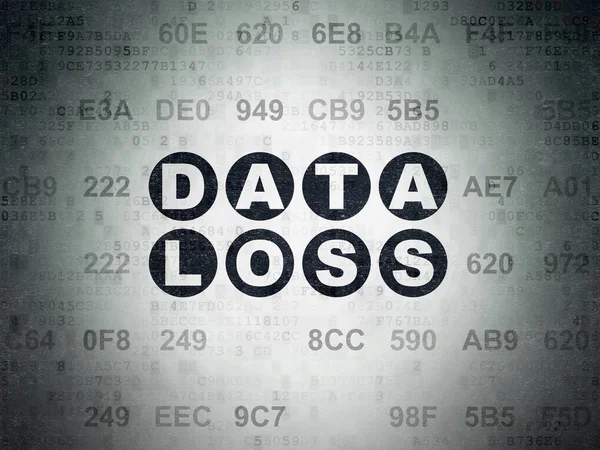 Data concept: Data Loss on Digital Data Paper background — Stock Photo, Image