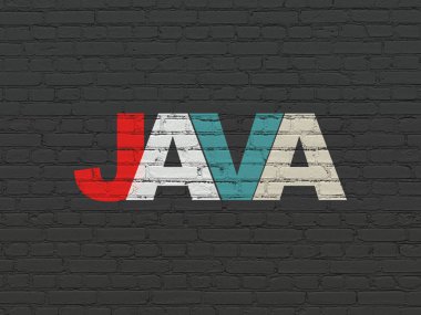 Programlama kavramı: Java duvar arka plan üzerinde