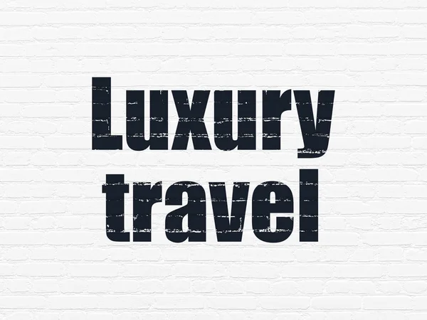Koncepcję wakacji: Luxury Travel na tle ściany — Zdjęcie stockowe