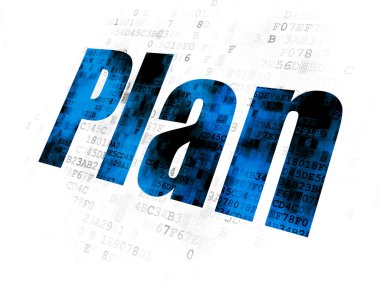 Ekonomi kavramı: dijital arka plan planı