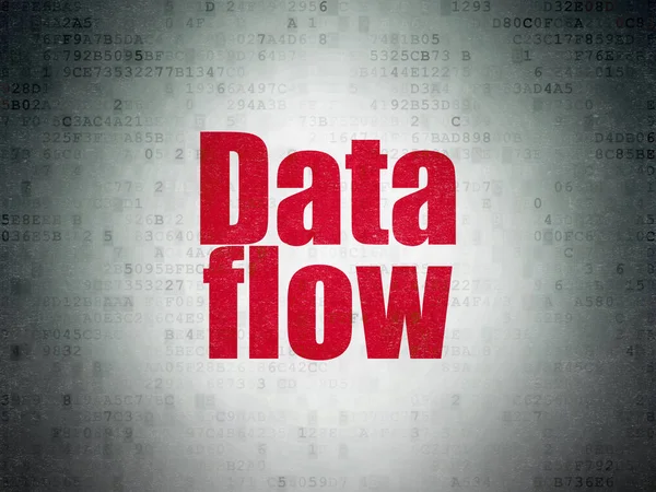 Information concept: Data Flow on Digital Data Paper background — Stock Photo, Image