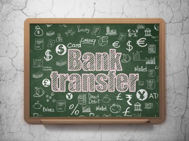 Bankacılık kavramı: okul yönetimi arka plan banka havalesi
