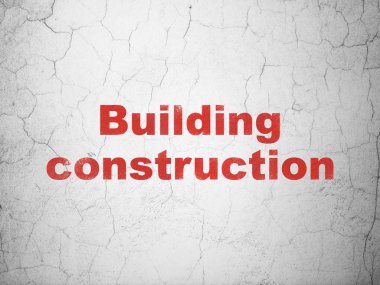 İnşa kavramı: duvar zemin üzerine Bina İnşaatı