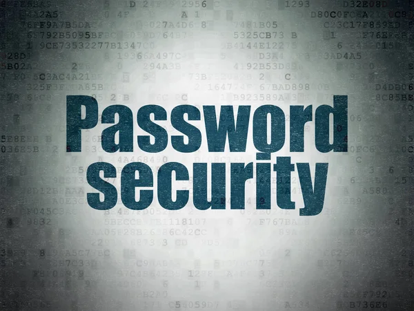 Conceito de privacidade: Password Security on Digital Data Paper background — Fotografia de Stock