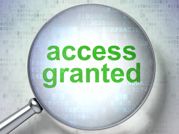 Концепция защиты: Доступ с оптическим стеклом
