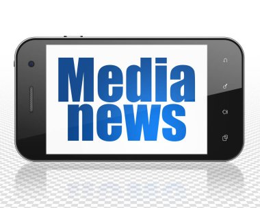 Haber kavramı: Smartphone ile ekranda medya haber