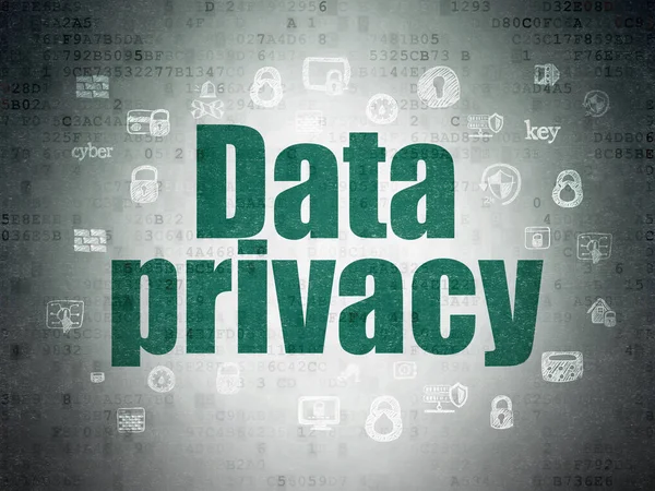 Privacy concept: Data Privacy on Digital Data Paper background