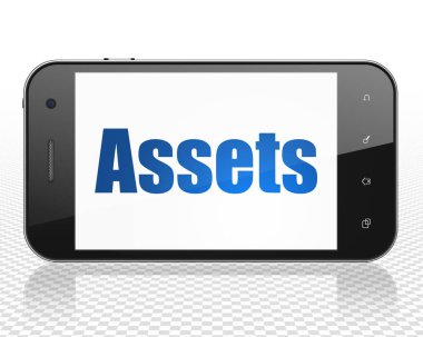 Para kavramı: ekranda varlıkları ile Smartphone