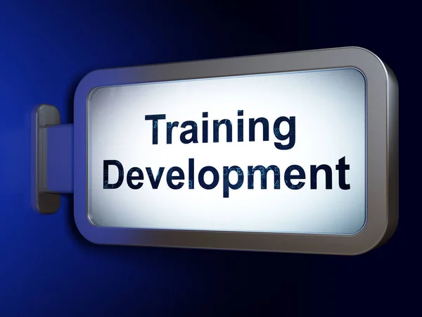 Learning concept: Training Development on billboard background — Stock Photo, Image