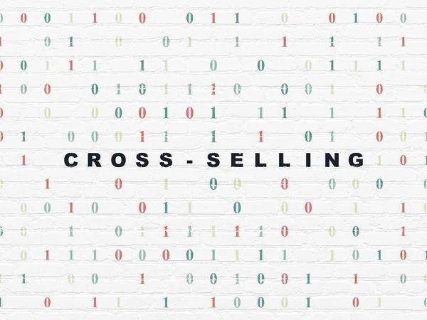 Finance concept: Cross-Selling on wall background