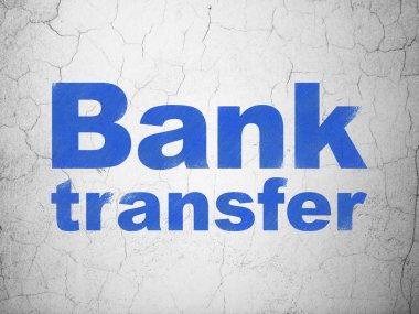 Para kavramı: duvar arka plan banka havalesi