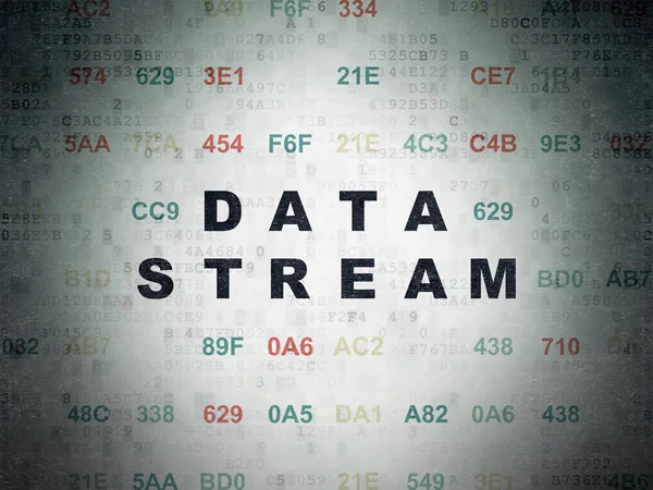 データの概念: データ ストリーム デジタル データ用紙の背景 — ストック写真