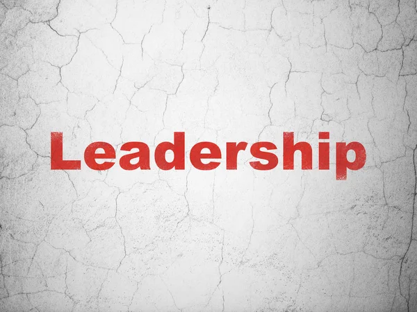 Ekonomi kavramı: duvar arka plan üzerinde liderlik