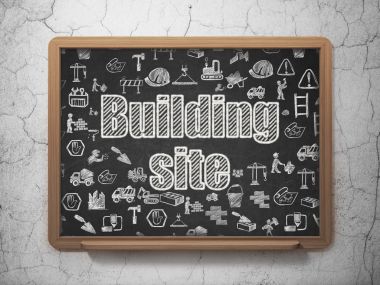 İnşa kavramı: inşaat alanında okul yönetimi arka plan