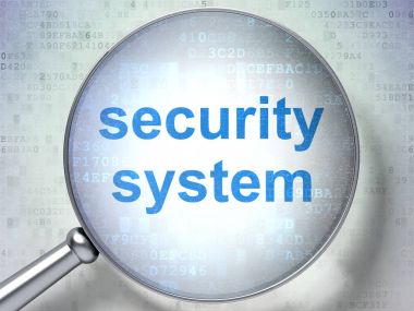 Gizlilik kavramı: güvenlik sistemi ile optik cam