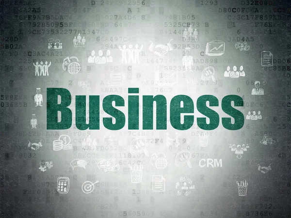 Pénzügyi koncepció: Business on Digital Data Paper háttér — Stock Fotó