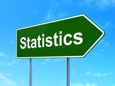 İş kavramı: istatistik yolda kayıt arka plan